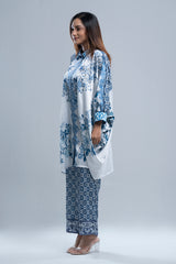 Relaxed Fit Two-Piece Semi-Formal Ethnic Kaftan Set