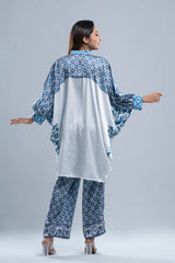 Relaxed Fit Two-Piece Semi-Formal Ethnic Kaftan Set