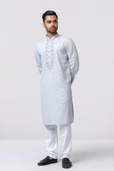 Regular Fit Embroidered Formal Panjabi