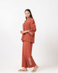 Embroidered Fashion Top - Mystika