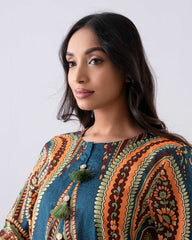 Smart Fit Printed One-Piece Lawn Kurti