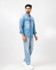 Regular Fit Solid Casual Shirt