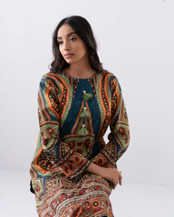 Smart Fit Printed One-Piece Lawn Kurti
