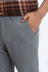 Regular Fit Solid Chinos