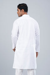 Regular Fit Embroidered Semi-Formal Panjabi