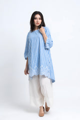 Smart Fit Striped Ethnic Kurti