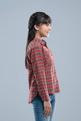 Junior Girls' Casual Shirt (10-14 Years)