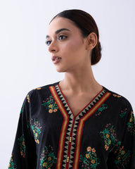 Relaxed Fit Embellished Lawn Kurti