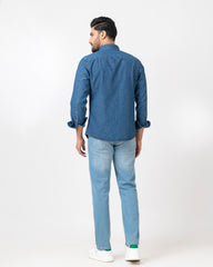Regular Fit Solid Casual Shirt