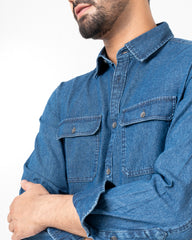 Regular Fit Solid Casual Shirt