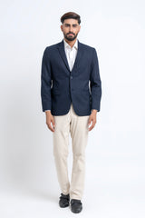 Regular Fit Woven Striped blazer