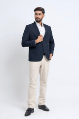 Woven Smart Formal Blazer
