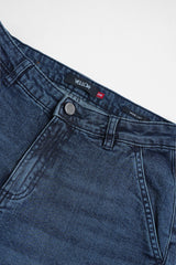 Wide-Leg High-Waist Denim