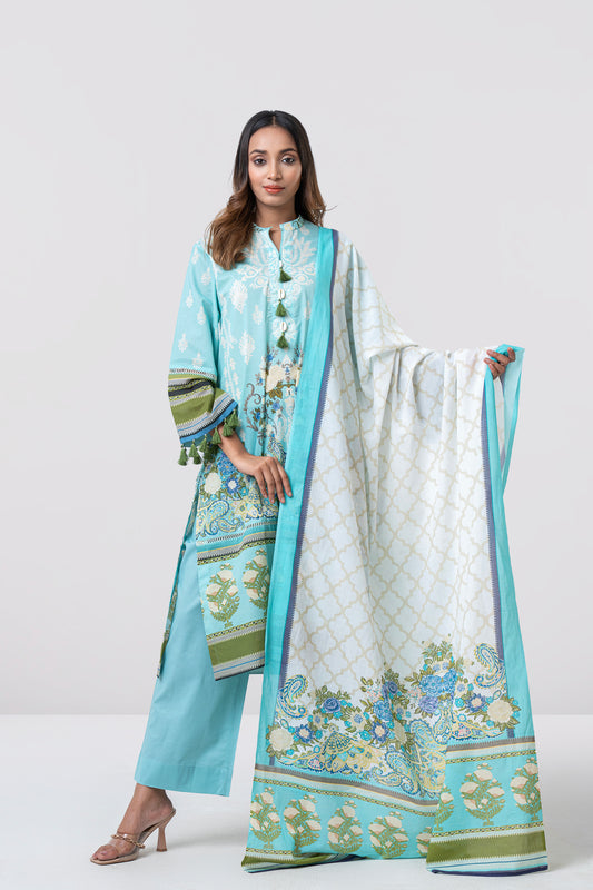 Women's Three-Piece Lawn