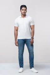 Regular Fit Knit Sweater Polo Shirt