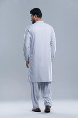 Regular Fit Embroidered Formal Kabli Set
