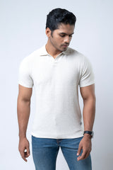 Regular Fit Knit Sweater Polo Shirt