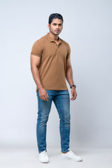 Regular Fit Solid Polo Shirt