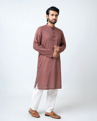 Regular Fit Printed Panjabi