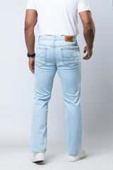 Straight Fit Blue Jeans