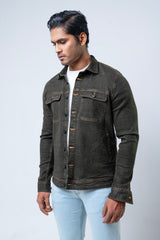 Regular Fit Denim Shacket