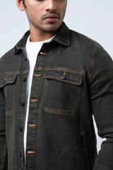 Regular Fit Denim Shacket