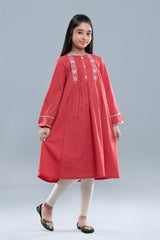 Girls' Ethnic Woven Top (6-8 Years)