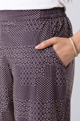 Relaxed Fit Ethnic Pant