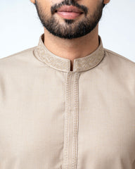 Regular Fit Embroidered Formal Ethnic Kurta Set