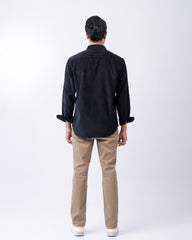 Regular Fit Solid Casual Shirt