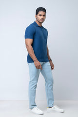 Regular Fit Knit Sweater Polo Shirt