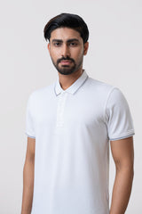 Relaxed Fit Solid Polo Shirt