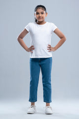 Girls Denim Pant (6-8 Years)