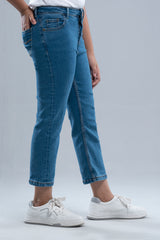 Girls Denim Pant (6-8 Years)