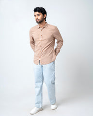 Regular Fit Check Casual Shirt