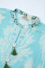 Relaxed Fit Digitally Printed Three-Piece Lawn with Cotton Dupatta