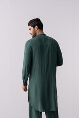 Regular Fit Embroidered Semi-Formal Kabli Set