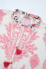 Relaxed Fit Digitally Printed Three-Piece Lawn with Cotton Dupatta