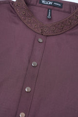 Regular Fit Embroidered Semi-Formal Panjabi
