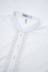 Regular Fit Embroidered Semi-Formal Panjabi