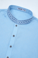 Regular Fit Embroidered Semi-Formal Panjabi