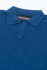 Regular Fit Knit Sweater Polo Shirt
