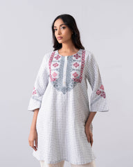Smart Fit Embroidered Ethnic Kurti
