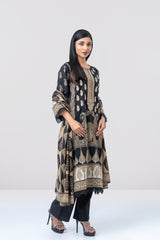 Relaxed Fit Digital Printed Three-Piece Lawn