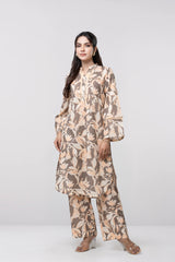 Smart Fit Digital Printed Two-Piece Ethnic Set
