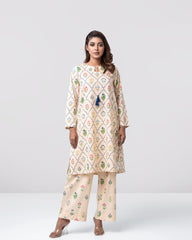 Smart Fit Printed Two-Piece Ethnic Set
