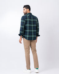 Regular Fit Check Casual Shirt