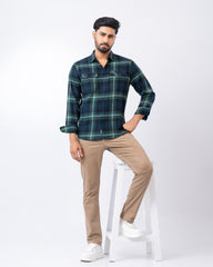 Regular Fit Check Casual Shirt