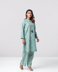 Smart Fit Printed Two-Piece Ethnic Set
