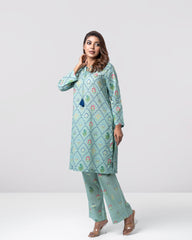 Smart Fit Printed Two-Piece Ethnic Set